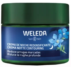 Weleda Crema Notte Contouring Genziana Blu E Stella Alpina 40ml