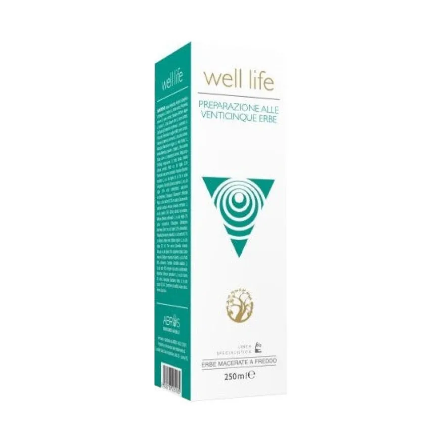Well Life Venticinque Erbe Tisana Pronta Concentrata 250ml