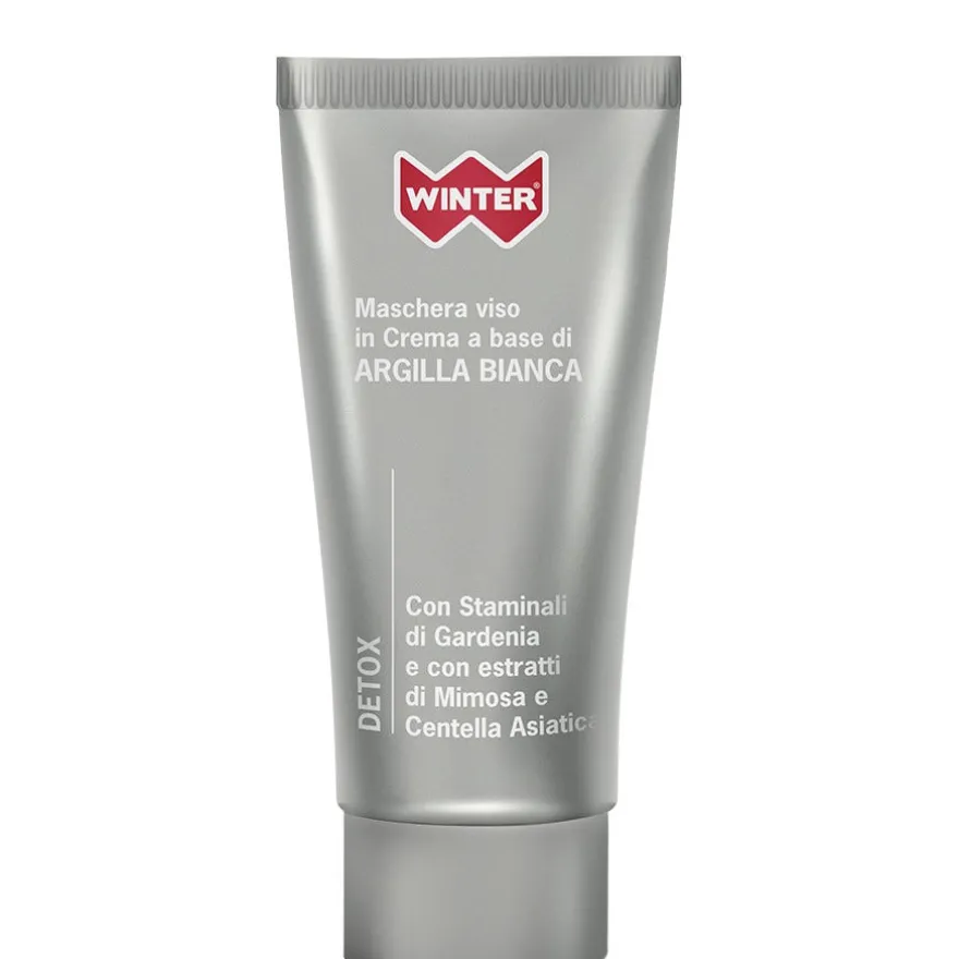 Winter Maschera Viso In Crema Detox Argilla Bianca 50ml