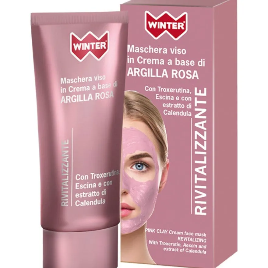 Winter Maschera Viso In Crema Rivitalizzante Argilla Rosa 50ml