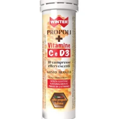 Winter Propoli + Vitamina C/D3 10 Compresse