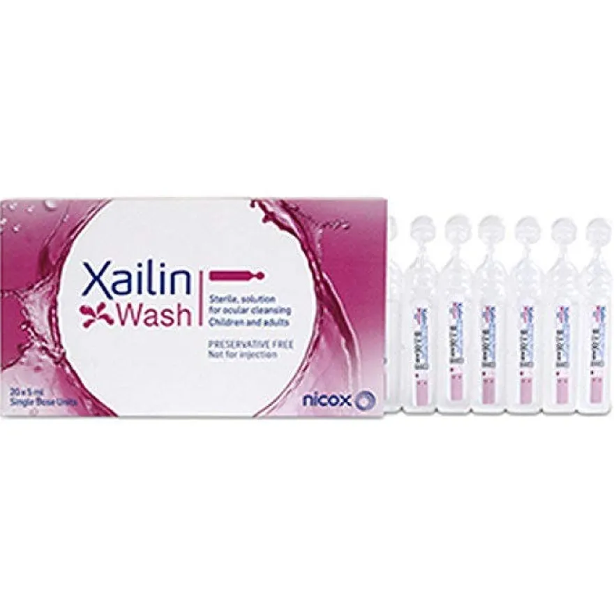 Xailin Wash Soluzione Sterile Oculare 20 Flaconcini
