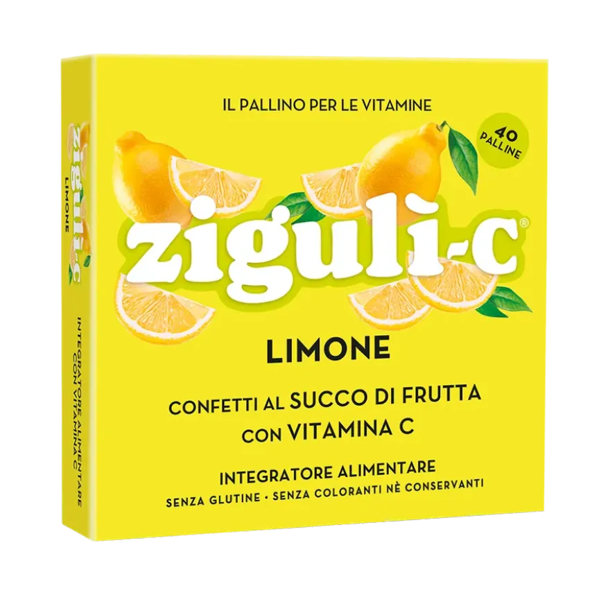 Zigulì-C Limone 40 Confetti 24g