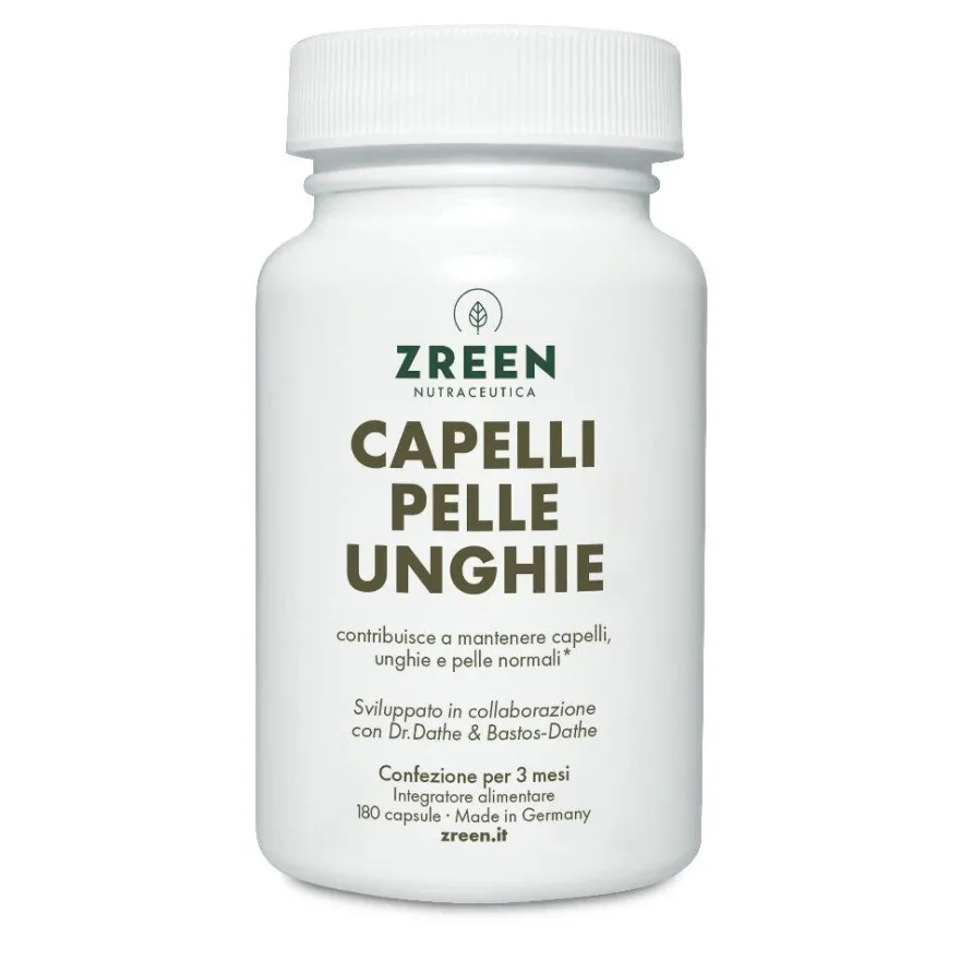 Zreen Capelli Pelle Unghie 180 Capsule