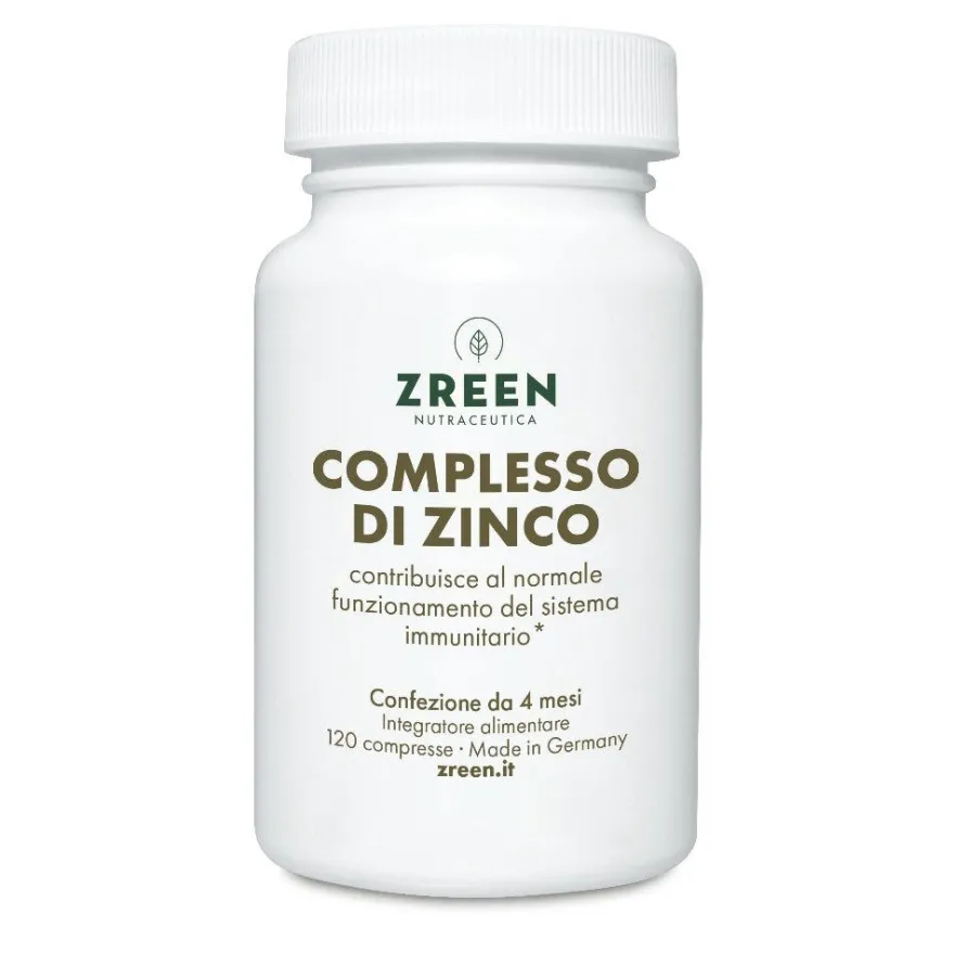 Zreen Complesso Di Zinco 120 Compresse
